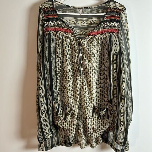 Free People Long Sleeve Tunic size XS - Picture 1 of 8